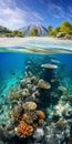 Stunning Australian Coral Reef: A Captivating Underwater Landscape Royalty Free Stock Photo