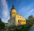 Stunning baroque Holy Trinity Church in Mykulyntsi, Ternopil region, Ukraine