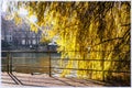 Stunning beauty at the canals of Strasbourg, France. Petite France quarter. Royalty Free Stock Photo