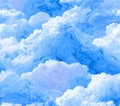 Stunning Blue Cloud Texture A Seamless Sky Background Royalty Free Stock Photo