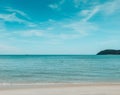 Stunning The Blue Water On The Beach Also The Sand In The Daytime