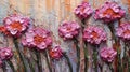 Stunning Carnation Art In The Style Of Charles Rennie Mackintosh
