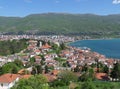 Stunning cityscape on the shores of Lake Ohrid