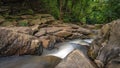 Stunning Cliff Creek Rock Waterfall