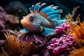 Vibrant Clownfish and Anemones in Crystal Clear Waters Royalty Free Stock Photo