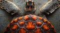 Stunning Close-Up of a Turtle\'s Shell Pattern Royalty Free Stock Photo