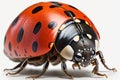 igh-resolution Ladybug Close-up Image