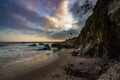 Laguna Beach Sunset Royalty Free Stock Photo