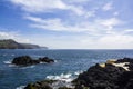 Stunning Coastline landscape in bathing area