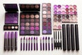 Stunning Collection of Elegantly Arranged Makeup Beauty Sets