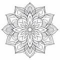 Free Elegant Mandala Coloring Pages In The Style Of Jzef Mehoffer