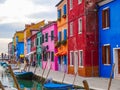 The stunning colourful facades of the Italian island Burano