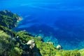 Stunning Corsica coastline in Girolata Bay, France