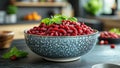 Dried, Nutritious, Organic, Antioxidant Rich Red Goji Berries Fruit in a Bowl Royalty Free Stock Photo