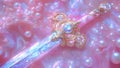 A Magical Feminine Glittery Pink Sword Royalty Free Stock Photo