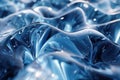 Rotating Glass Shapes in Abstract 3D Animation - Seamless Loop