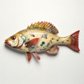 Stunning 3d Fish Artwork With High-quality Fashion And Czech Pilsner