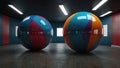 Stunning 3D HDRI Environment Map Abstract Spherical Panorama for Photorealistic Visualizations Architectural Design and