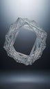 Abstract Crystalline Geometric Structure Royalty Free Stock Photo