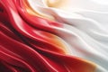 Stunning 3D Render of Vietnam Flag with Twisted Waves on White Background - Modern Minimalist Desig