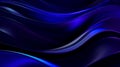 Stunning Dark Blue Background With Shiny Wavy Patterns Royalty Free Stock Photo