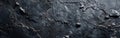 Anthracite Stone Concrete Texture: Dark and Moody Background Panorama Banner Royalty Free Stock Photo