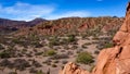 Stunning desert landscapes in the Canyon del Inca & Quebrada Palmira, near Tupiza, Bolivia