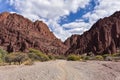 Stunning desert landscapes in the Canyon del Inca & Quebrada Palmira, near Tupiza, Bolivia