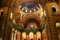 Amazing detail in church`s interior architectural design, Cathedral basilica, St Louis, Mo, 2019