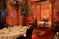 Stunning detail of interior design, with furniture and wood, Richard Bates House Museum, Oswego, New York, 2016