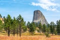 Stunning Devils Tower Royalty Free Stock Photo