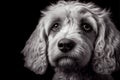 Stunning dog portrait