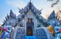 The entry to the Ubosot of the Silver Temple, Chiang Mai, Thailand Royalty Free Stock Photo