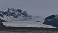 Stunning front view of majestic glacier SkaftafellsjÃÂ¶kull located in southern Iceland in Skaftafell National Park.