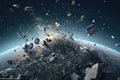 Problem of space debris and the need for responsible space exploration. Generative AI