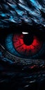 Stunning Game Of Thrones Eye Wallpaper In Dark Cyan And Crimson