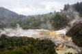 Stunning Geothermal park landscape Royalty Free Stock Photo