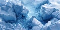 Stunning Glacial Ice Texture Backgrounds for Design Projects Royalty Free Stock Photo