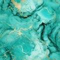 Stunning Gold And Turquoise Marble Wallpaper For Desktops And Tablets
