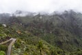 Stunning Gorge Maska. Fascinating view from the view point in the village of Maska. Huge Rocks and Gorge with a picturesque