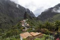 Stunning Gorge Maska. Fascinating view from the view point in the village of Maska. Huge Rocks and Gorge with a picturesque