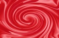 Stunning gradient red marbling spiral for abstract backdrop