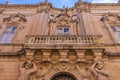 Stunning grand entrance to a majestic stone building in Mdina Old City Fortress