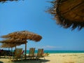 Stunning Greek beach in the summer