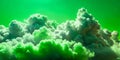 Stunning Green Screen Cloudscape Background for VFX Dynamic Weather Effects and Seamless Integration Royalty Free Stock Photo