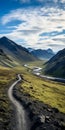 Spectacular Backdrops: Capturing Luminous Landscapes On A Dirt Road