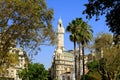 Stunning Historic Buildings in Downtown Buenos Aires View from Plaza de Mayo Square, Argentina Royalty Free Stock Photo