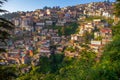 Panoramic view of Shimla, India, in the Himalayas