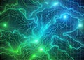 Stunning Illuminated Topographic Map A HighQuality Geospatial Visualization Ideal for Geography Geology and GIS