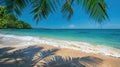 Paradise Found: Idyllic Mediterranean Tropical Beachscape